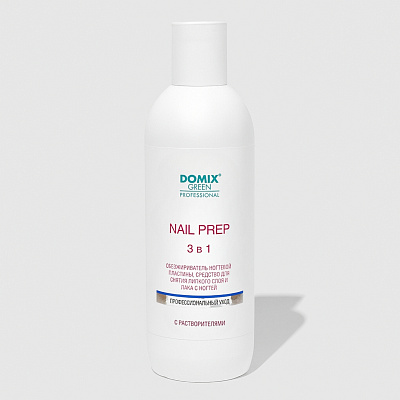 Средство для обезжиривания Nail Prep 3 в 1 Domix Green 500 мл