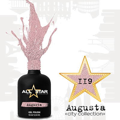 Гель-лак All Star №119 Augusta, 10 мл