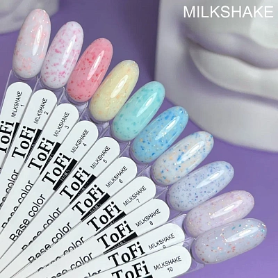 Камуфлирующая база Color Base Milkshake ToFi №06 10 мл❗️ВНИМАНИЕ❗️СРОК ГОДНОСТИ ДО 05.2026