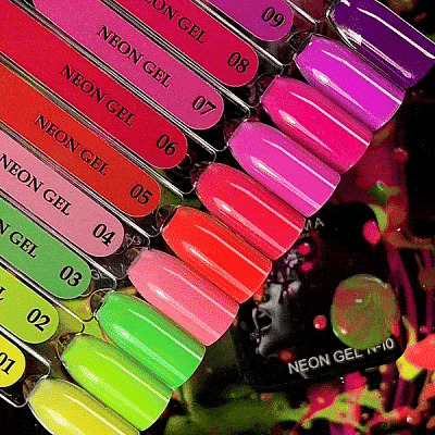 Гель для наращивания ENIGMANIC NEON gel №09 15 мл