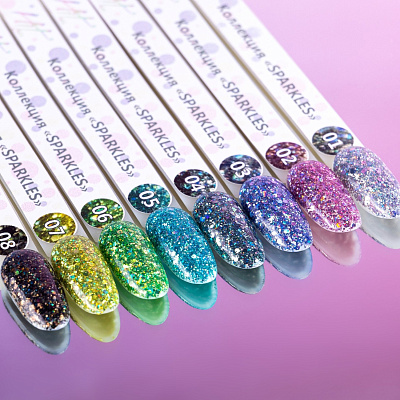Гель-лак HIT Sparkles №03 5 мл