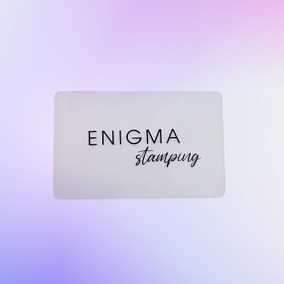 Подарочный скребок для стемпинга Enigma