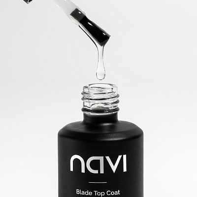 Топ для гель-лака NAVI Blade Top Coat без липкого слоя 15 мл