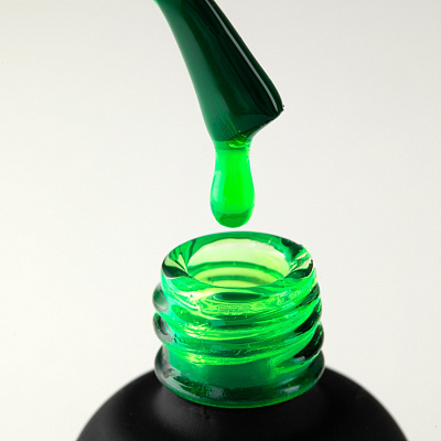 Гель-лак Monami Neon glass Green 8 мл