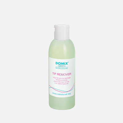 Средство для растворения акрила, гель-лака и биогеля Tip remover Domix Green 200 мл