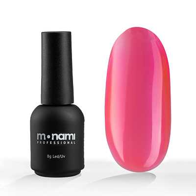 Гель-лак Monami Neon glass Pink 8 мл