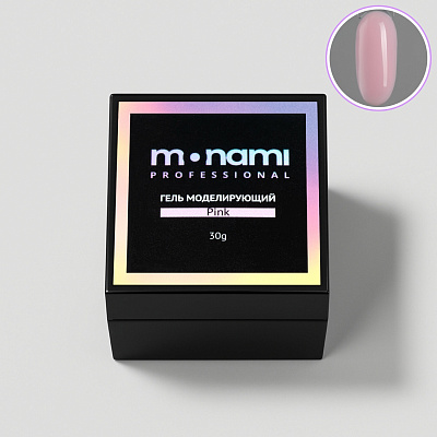 Гель для наращивания и укрепления Monami Gel Pink 30 г