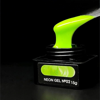 Гель для наращивания ENIGMANIC NEON gel №02 15 мл