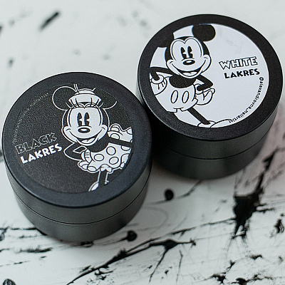 Гель-паста Lakres Mickey Mouse White белая, 5 г