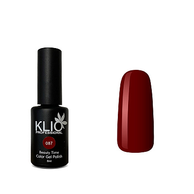 Гель-лак Klio professional BEAUTY TIME №087, 8 мл