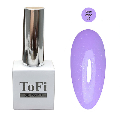 Камуфлирующая база Color Base ToFi №019 с шиммером, 10 мл