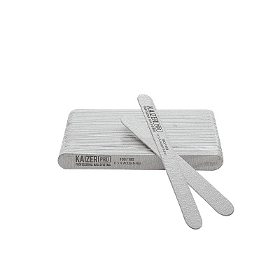 Набор пилок Kaizer Pro NF-72.50 на деревянной основе прямая серая 100/180 50 шт