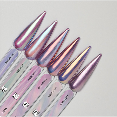 Втирка для дизайна IVA NAILS Bubbles №03 0.2 г