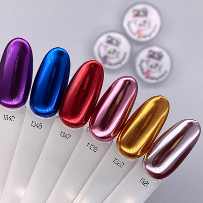 Зеркальный пигмент №1320 Zoo Nail Art Розовая жемчужина 0,5 г