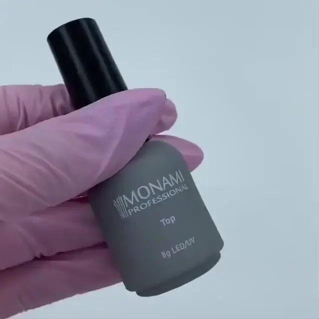 Топ для гель-лака Monami Супер блеск Super Shine Pearl Top Gold 8 г