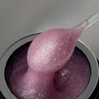 Моделирующий гель NAVI с блестками Love Story Gel 15 15 мл