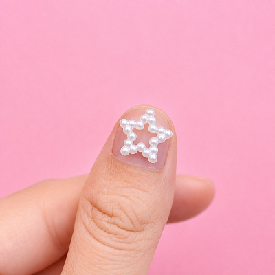 Фигурки объемные «Жемчуг звездочки» 1906 Zoo Nail Art 10 шт