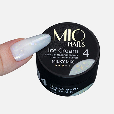 Гель Ice Cream Gel Milky MIX #04 Mio Nails 13 г