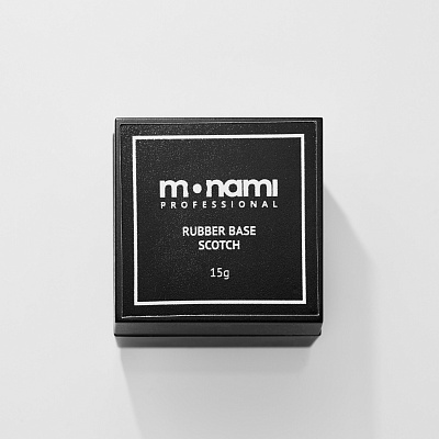 Каучуковое базовое покрытие Rubber Base SCOTCH Monami 15 г в квадратной банке