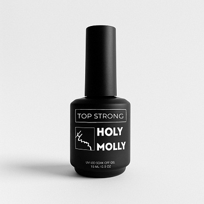 Топ для гель-лака Holy Molly Top STRONG 15 мл
