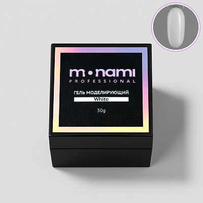 Гель для наращивания и укрепления Monami Gel White 30 г