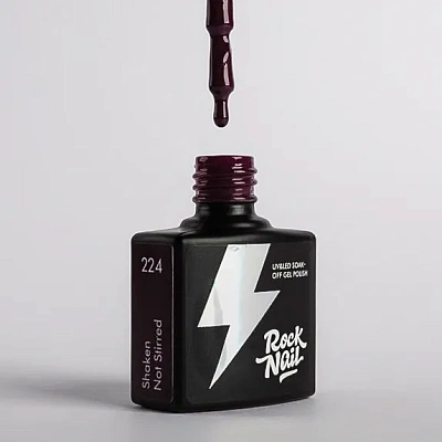 Гель-лак RockNail №224 Wine Not Shaken Not Stirred 10 мл