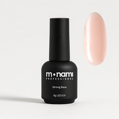 Базовое покрытие для гель-лака Monami Base Strong Misty Rose 15 г