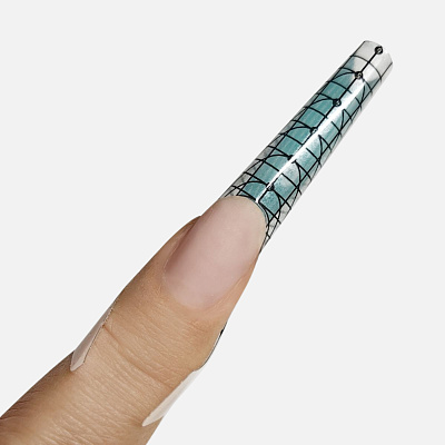 Формы для наращивания Planet Nails пластиковые в рулоне 200 шт арт. 19396