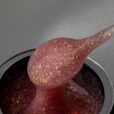 Моделирующий гель NAVI с блестками Love Story Gel 09 15 мл