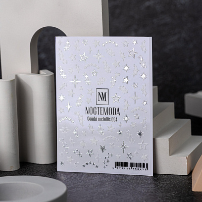 Наклейки Combi Metallic NogteModa №094