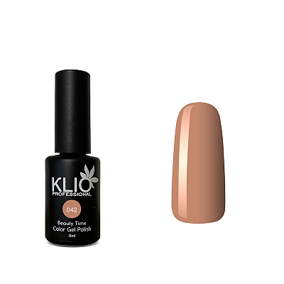 Гель-лак Klio professional BEAUTY TIME №042, 8 мл