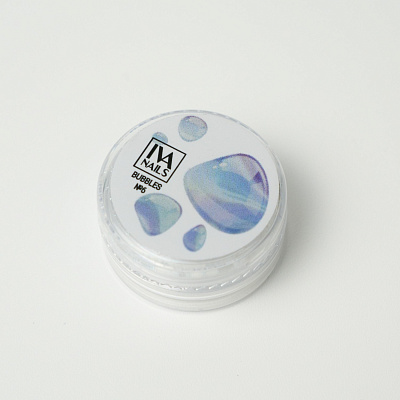 Втирка для дизайна IVA NAILS Bubbles №06 0.2 г