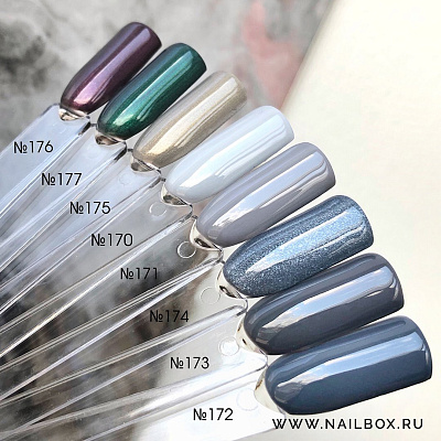 Гель-лак Grattol GTC174 IRON, 9 мл