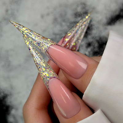 Гель для наращивания Monami голографический Crystal Gel №05 15 г