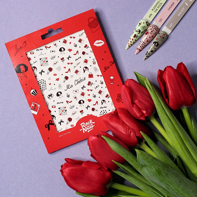Набор слайдеров  Nail Tattoo RockNail Ma Cherie