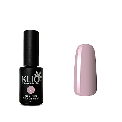 Гель-лак Klio professional BEAUTY TIME №048, 8 мл