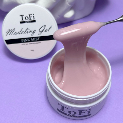 Гель для моделирования Modeling Gel ToFi Pink Mist 30 г