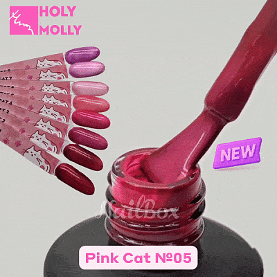 Гель-лак Holy Molly Pink Cat 05 11 мл