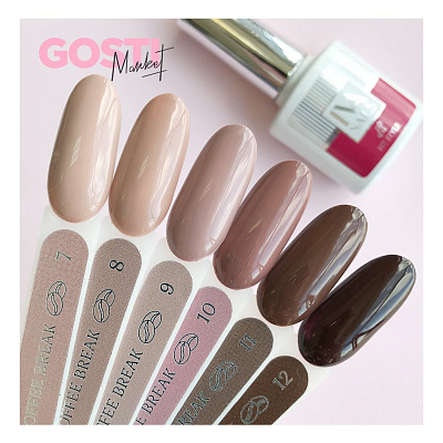 Гель-лак IVA NAILS Coffee Break №03, 8 мл
