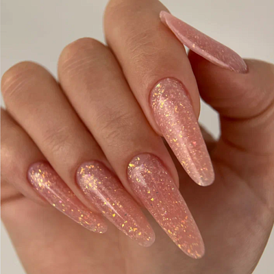 Моделирующий гель NAVI с блестками Love Story Gel 09 15 мл