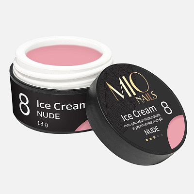 Моделирующий гель MIO Nails Ice Cream Gel Nude №08 13 г
