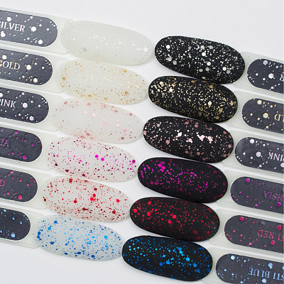 Топ для гель-лака Top Asti Blue IVA NAILS, 8 мл