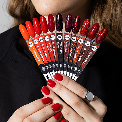 Гель-лак MiLK Red Only №836 So Scandal 9 мл
