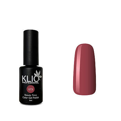 Гель-лак Klio professional BEAUTY TIME №073, 8 мл