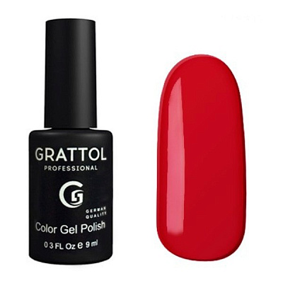 Гель-лак Grattol GTC085 Dark Red, 9 мл