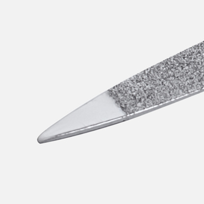 Пилка металлическая Kaizer Pro F-06 алмазная сатин-никель 155 мм