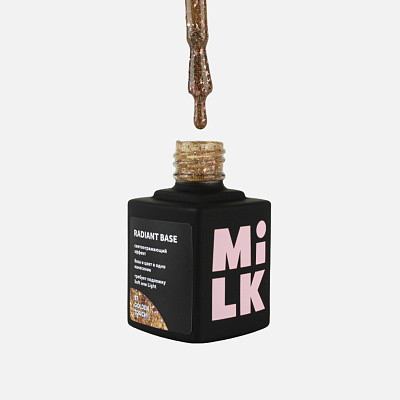 Светоотражающая база для гель-лака MiLK Radiant Base №97 Golden Touch 9 мл ❗️ВНИМАНИЕ❗️СРОК ГОДНОСТИ ДО 08.2026