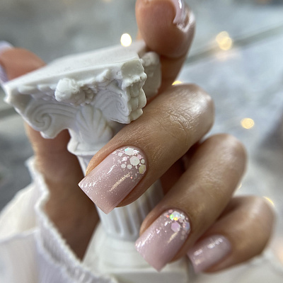 Гель для наращивания и укрепления Monami Gel Pink Shine 15 г