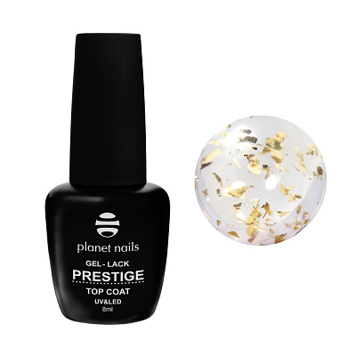 Верхнее покрытие Planet nails Top coat Flake 929 8 мл арт.13929