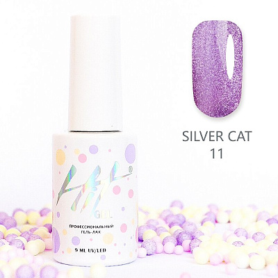 Гель-лак HIT Silver cat №11, 9 мл